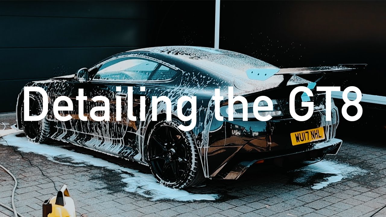Detailing The Aston Martin Vantage GT8 with Moonshine Detailing Products | Cinematic Car Detailing