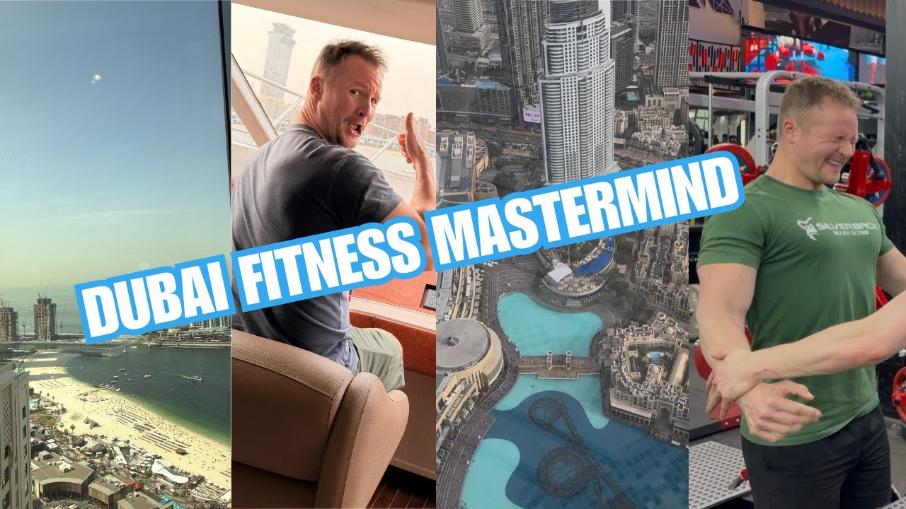 Burj Khalifa, Cheesecake Factory,  plenty of workouts and food