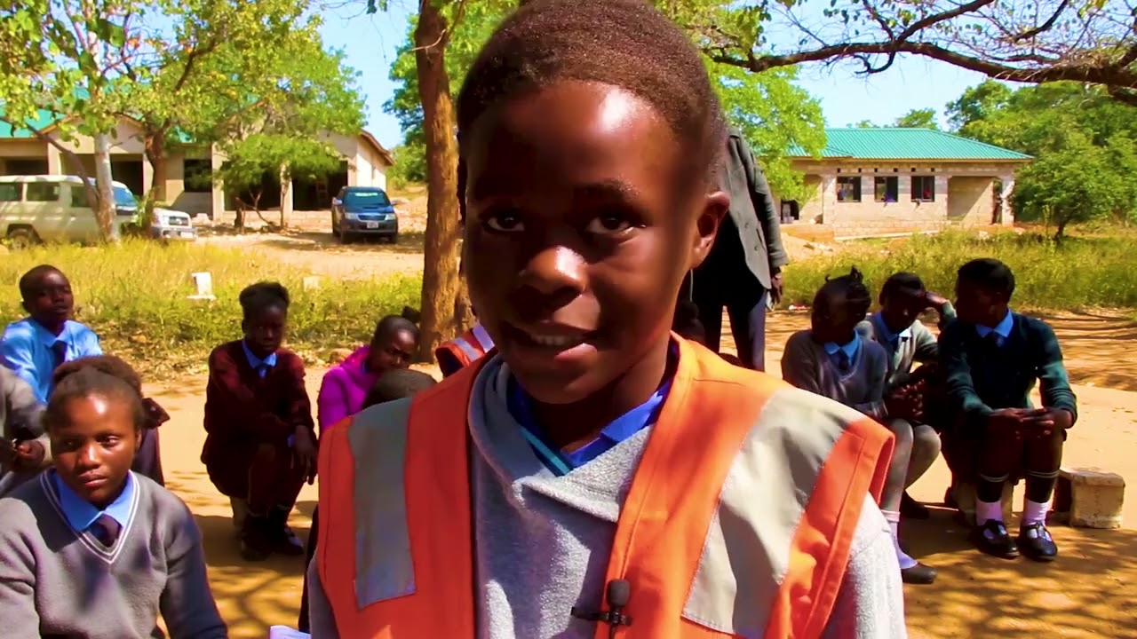 Young Journalists Present their petitions to Chief Moyo on Children's Rights