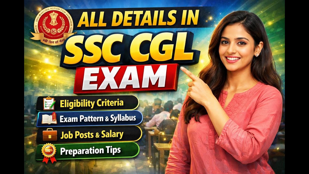 SSC CGL Exam Full Guide|Qualification, Age, Syllabus, Job & Salary|Form, Eligibility, Syllabus|