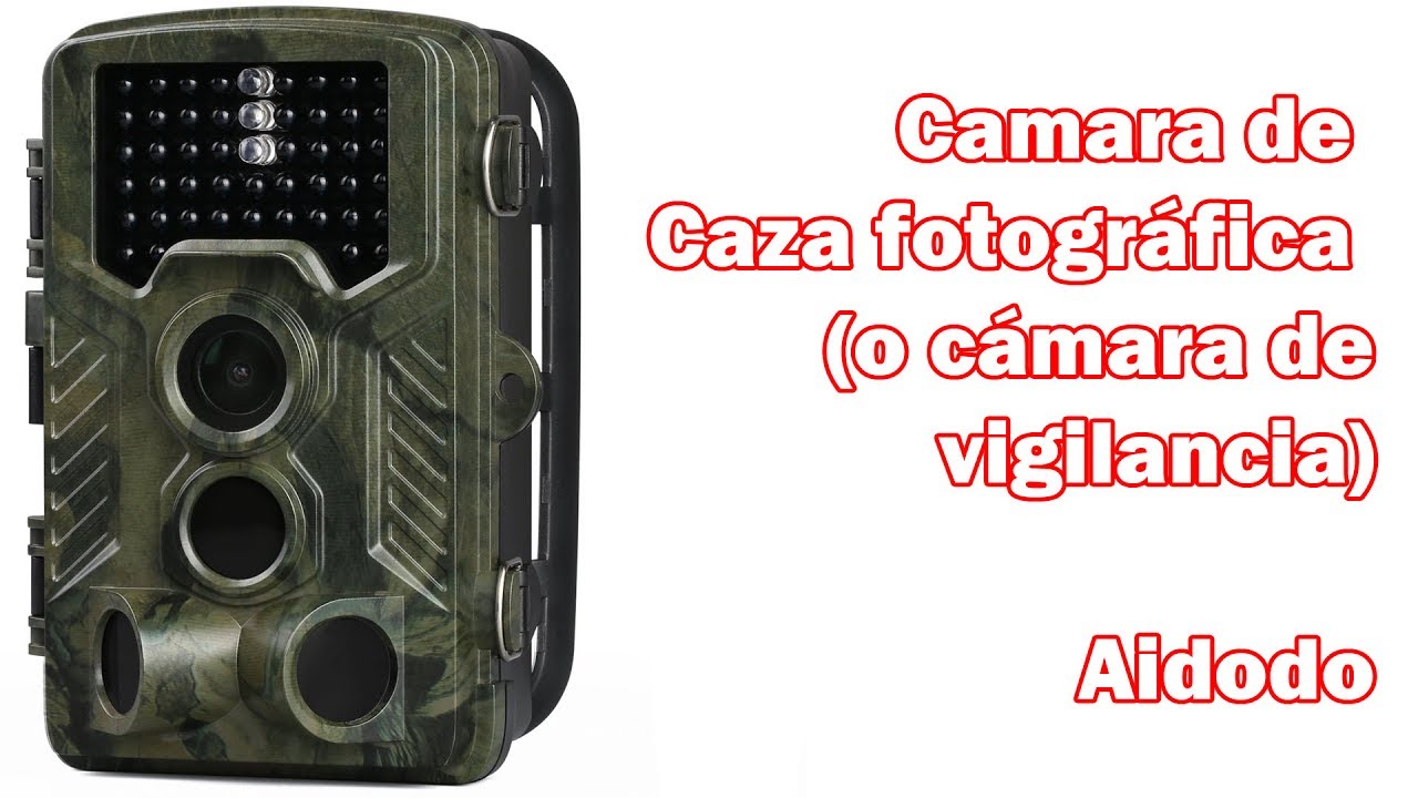 Camara de Caza fotográfica Aidodo (o cámara de vigilancia)