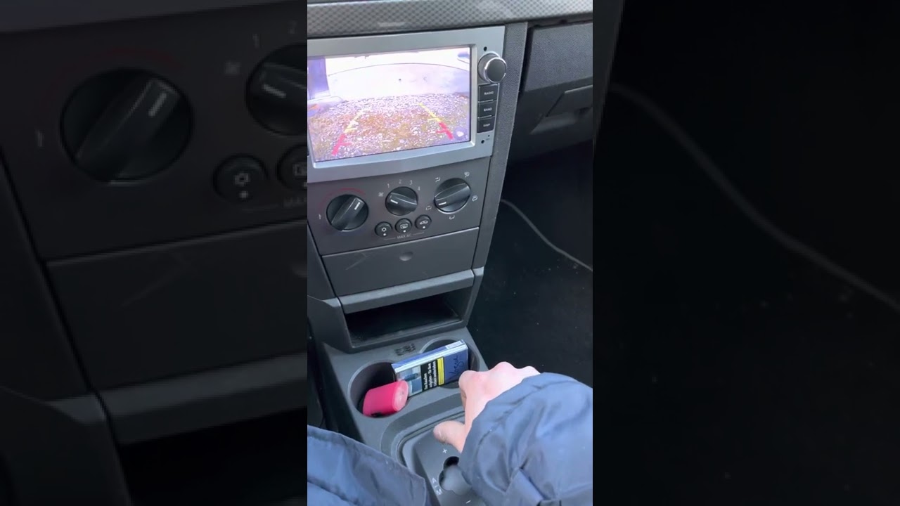 Android Radio in Opel Meriva A test Rückfahrkamera Headunit