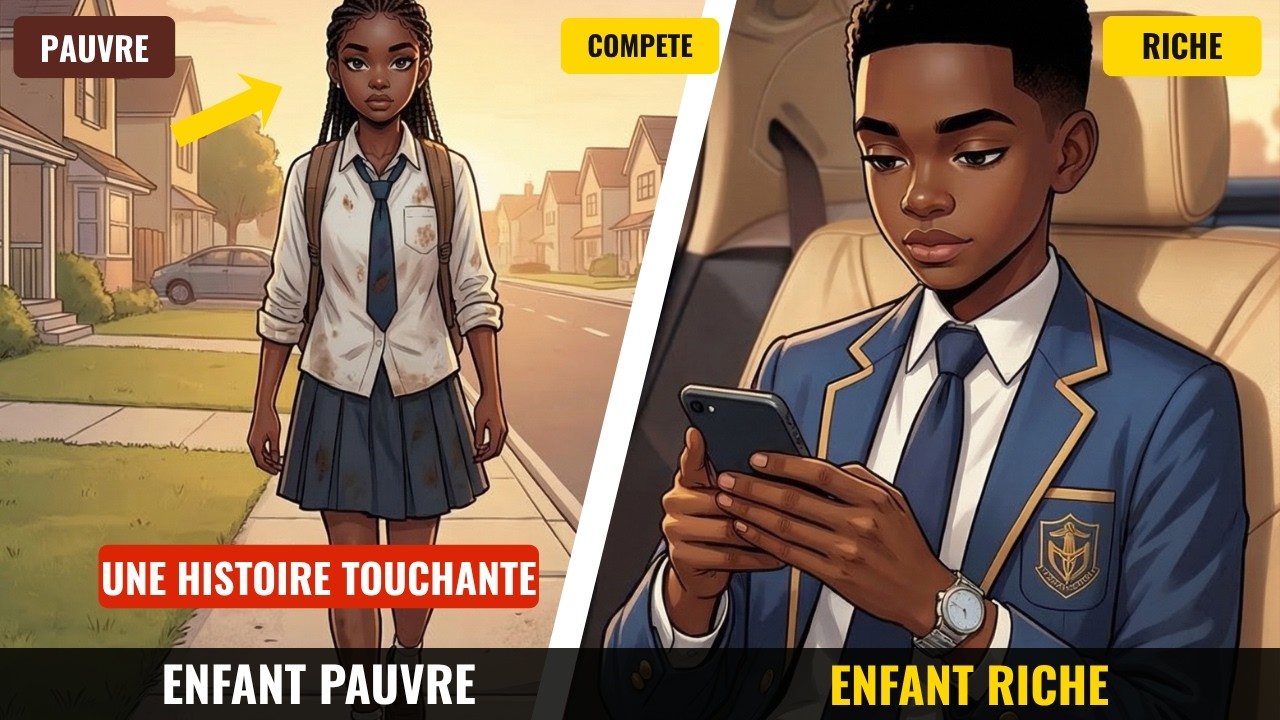Enfant Pauvre vs Enfant Riche | Une histoire très touchante | #conteafricain