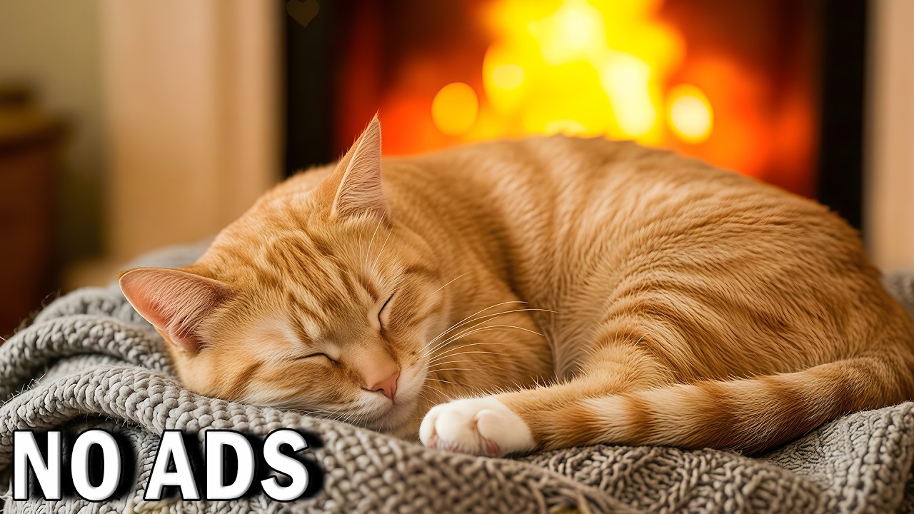 2 часа успокаивающей музыки для кошек 🎵 Снятие тревоги разлуки 💖 Глубокий сон - Нежная музыка для