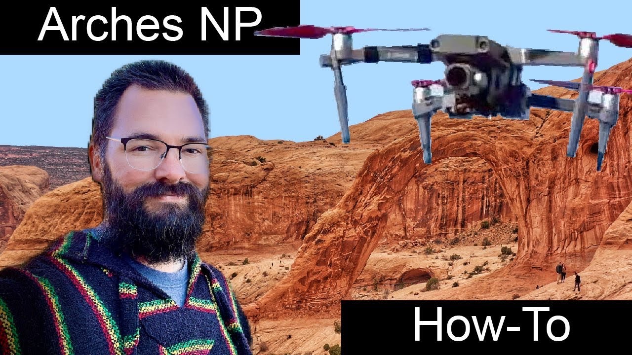 Flying DJI Drones in Arches and Canyonlands NP in Moab, Utah