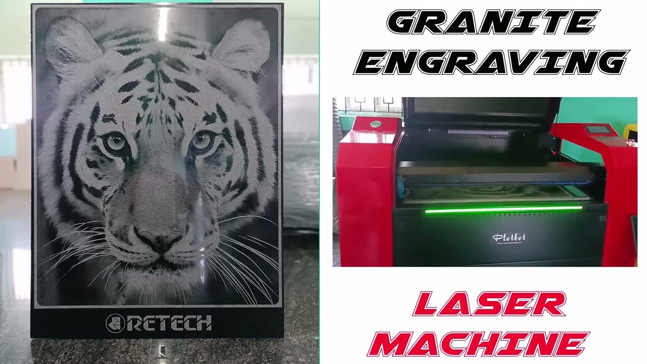 Granite Engraving | Laser  Machine | Retech Laser | Made in India 