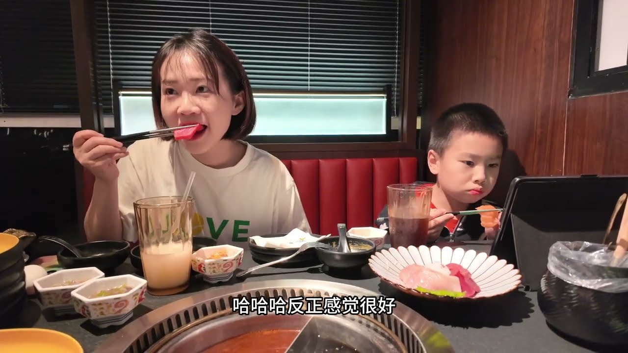 SD第二天，重头戏和牛寿喜锅Shabu House，人均$100嘟嘟吃的大呼过瘾