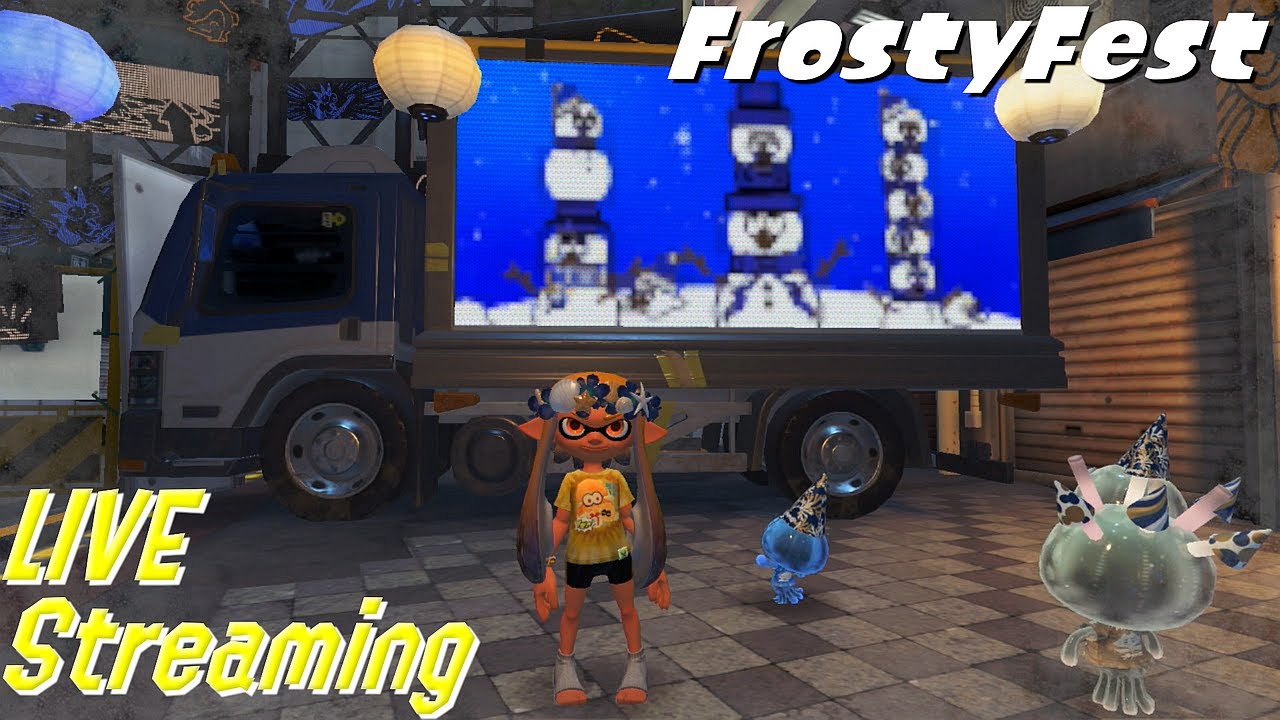 LIVE STREAM - FrostyFest Splatfest (🧑Team Solo)