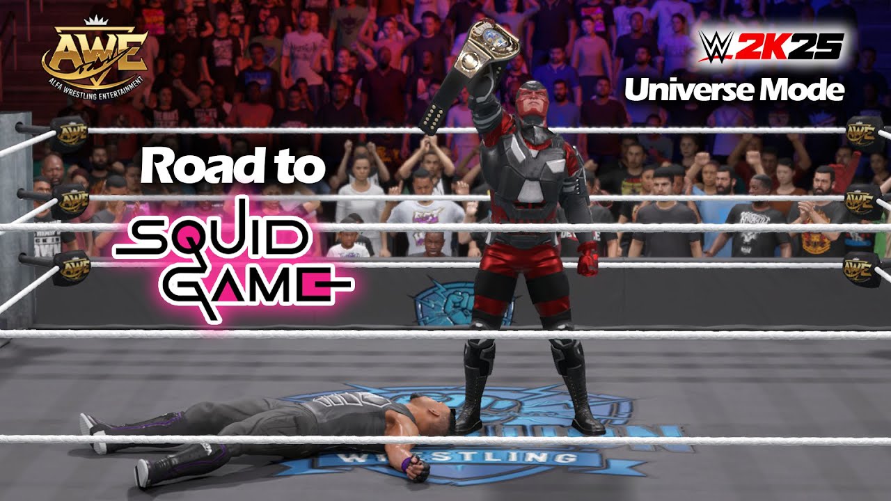 🔴 WWE Universe Mode Custom // Road to Squid Game // Membership zone