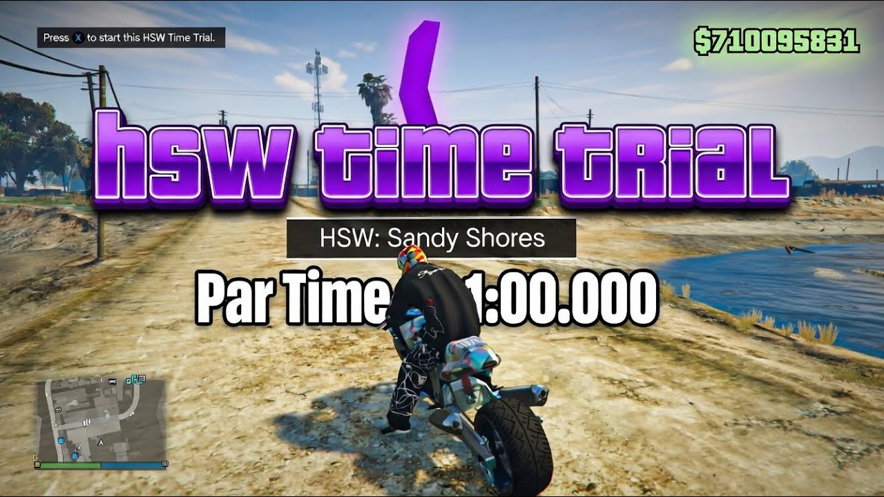 GTA Online - Sandy Shores HSW Time Trial 😎 #gta #gtaonline #hsw 