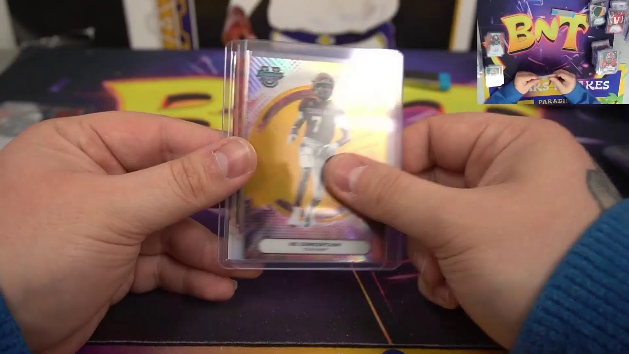 Break #3026: 2025 Bowman Best University Collegiate Football Hobby Full Case (12 Box) Player Break