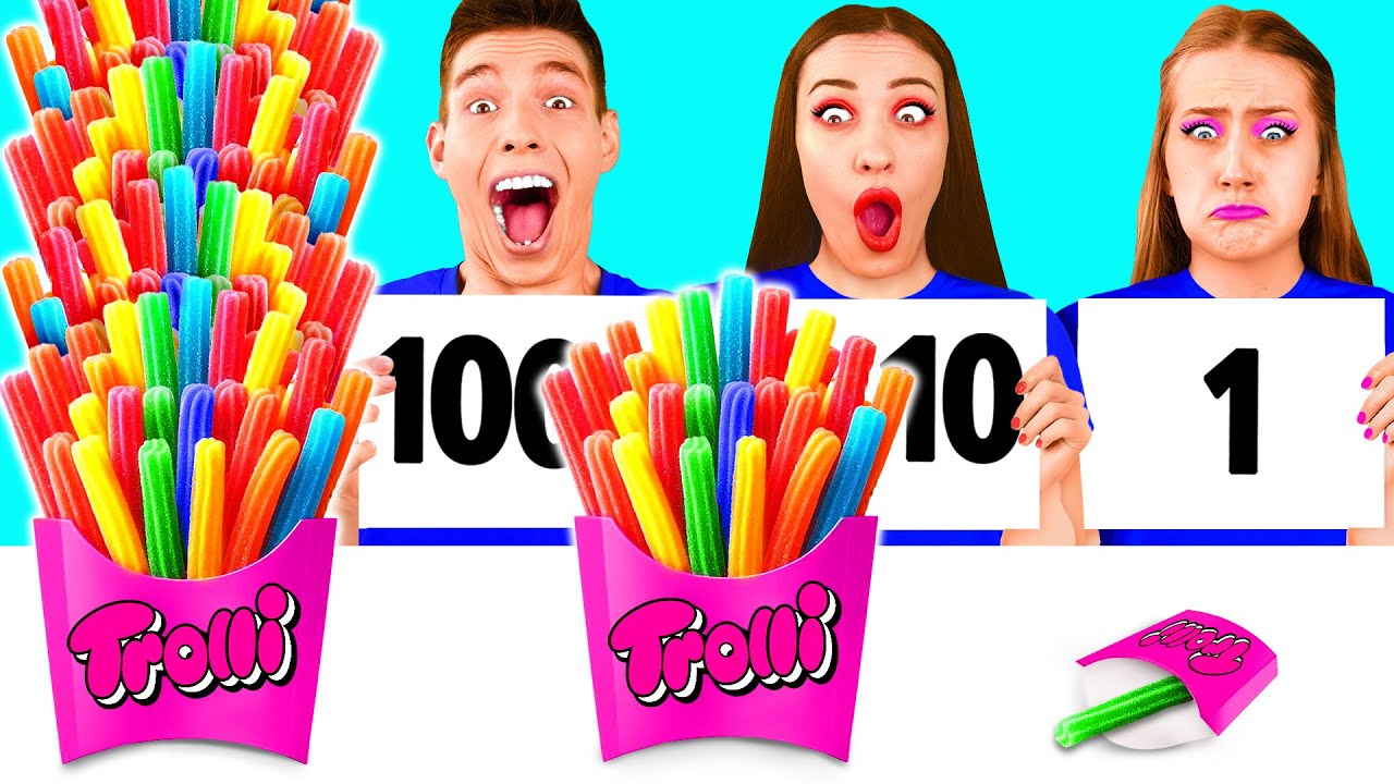 Испытание &laquo;100 слоев еды&raquo; | Умные гаджеты против лайфхаков от RaPaPa Best