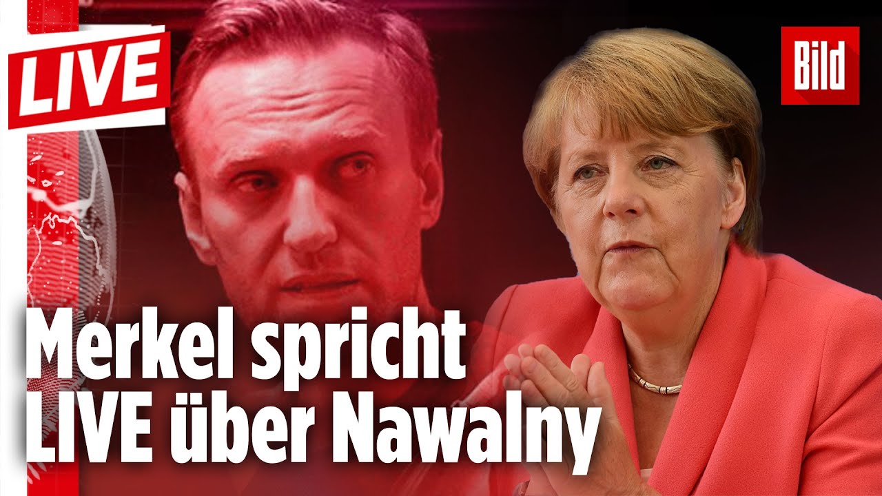 🔴 Merkel LIVE &uuml;ber Nawalny und die Vergiftung mit dem Nervenkampfstoff | BILD LIVE 2.9.