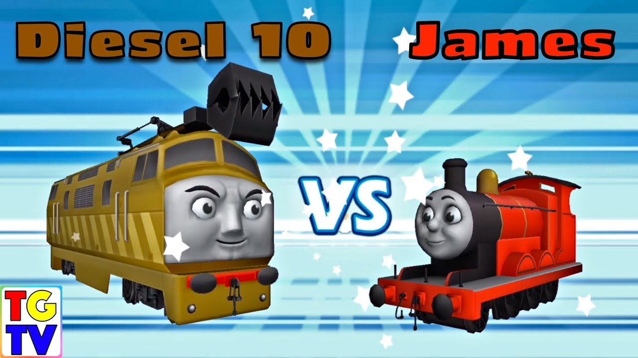 Thomas & Friends: Go Go Thomas - Diesel 10 vs James, Emily
