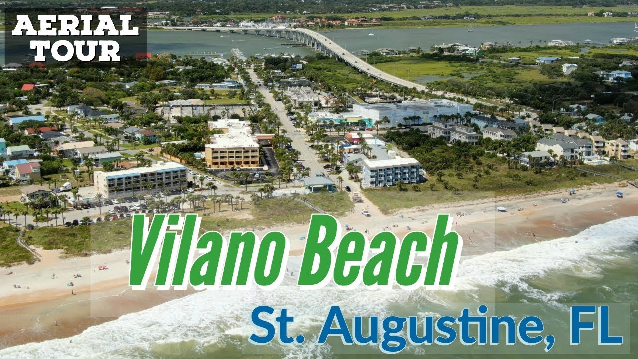 Vilano Beach | St. Augustine, FL | Aerial Tour [4K]