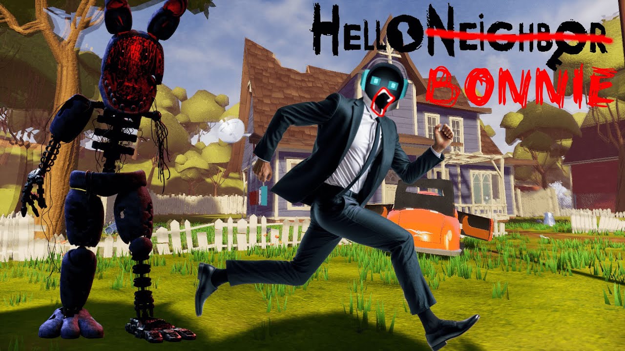 SPEEDRUNNING (for real this time) HELLO BONNIE! | Hello Neighbor BonnieEXE Mod