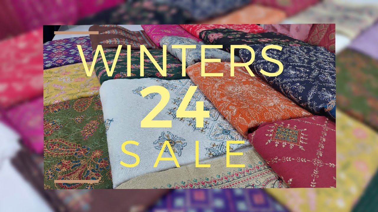 Winter Chic Delights Zarukee||Bareeze Pakistani Dresses Sale 2024 Karandi 3 pcs