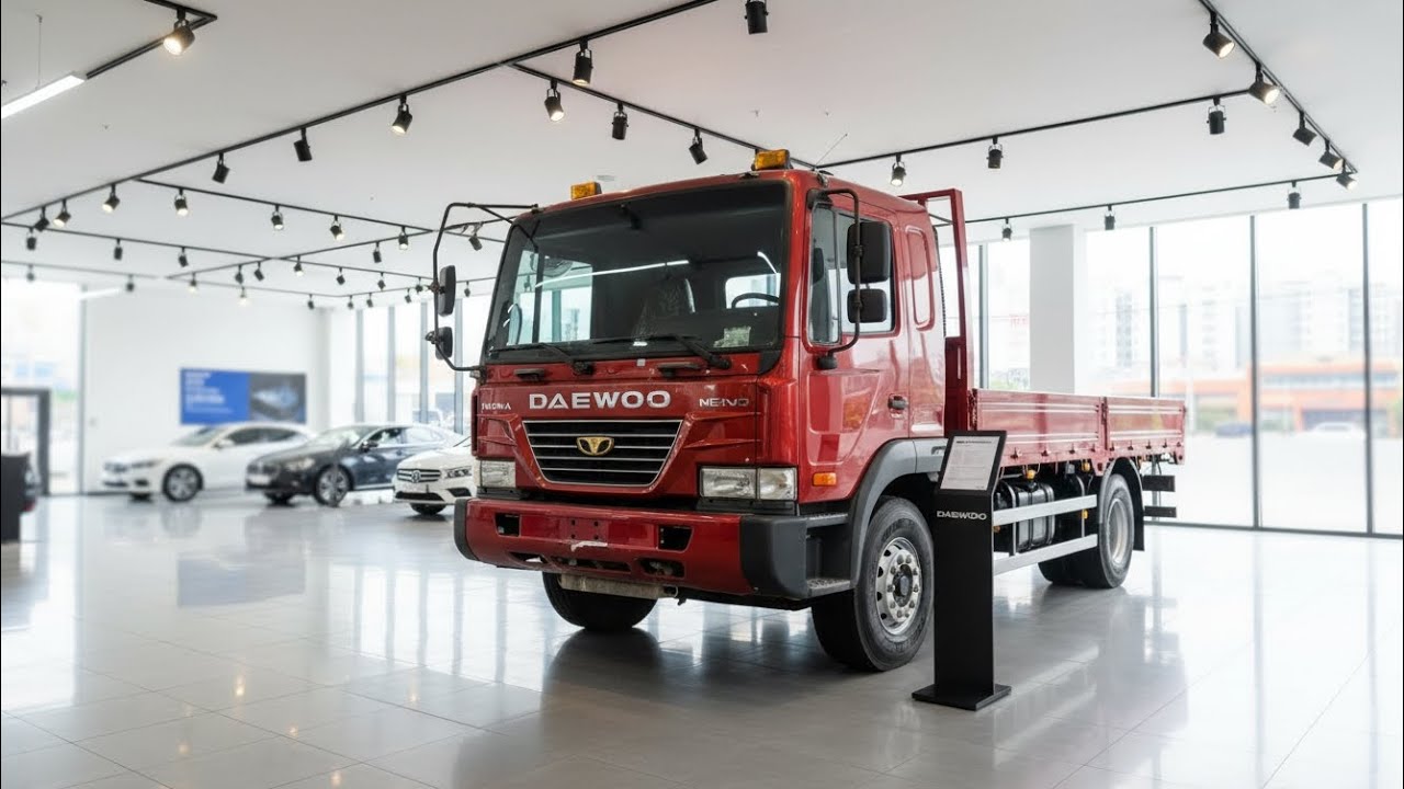 대형 화물 트럭의 최강자! 대우 노부스(Daewoo Novus) 강력한 성능과 놀라운 적재 능력 🚛🔥