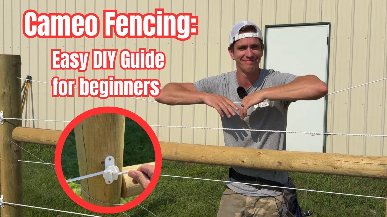 The Safest Horse Fencing | Easy DIY Guide | Cameo Fencing | Lesson 2