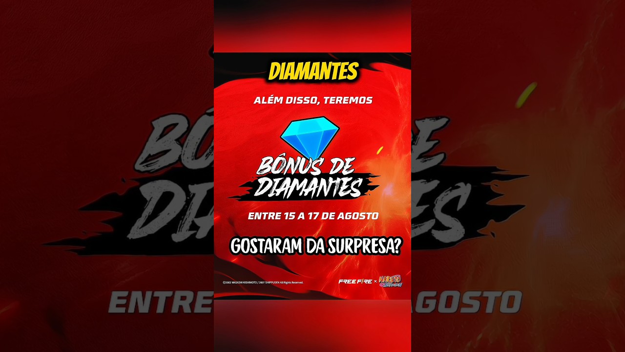 B&Ocirc;NUS DE DIAMANTES, DESCONTOS E OBITO NO FREE FIRE #freefire @GarenaFreeFireBrasil #obitoff