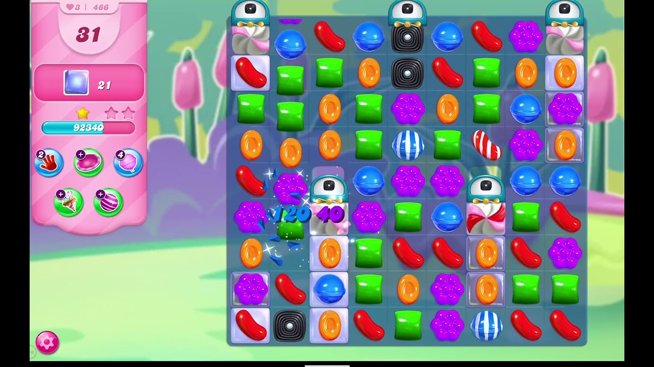 Candy Crush Saga Levels 462 to 467