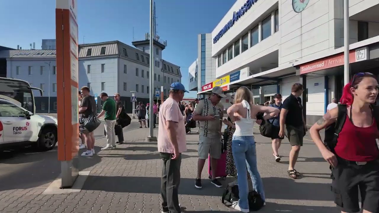 Tallinn City Centre to Harbor Walking Tour 🇪🇪 | Tallinn Estonia 2025 4K