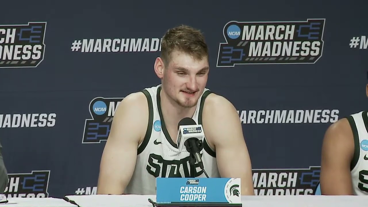 Michigan State Postgame Press Conference (2026 Men's First Round)