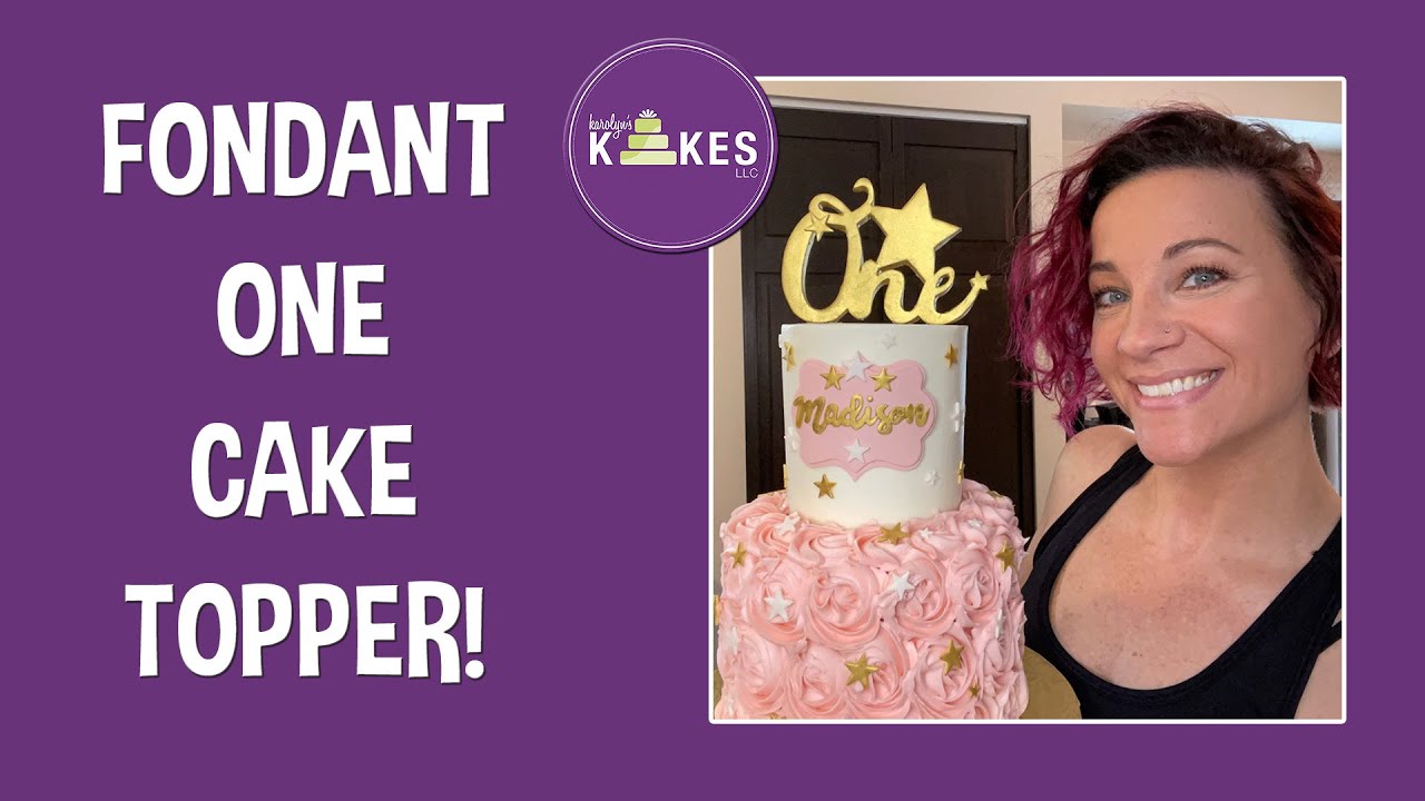 NUMBER ONE CAKE TOPPER | TWINKLE LITTLE STAR