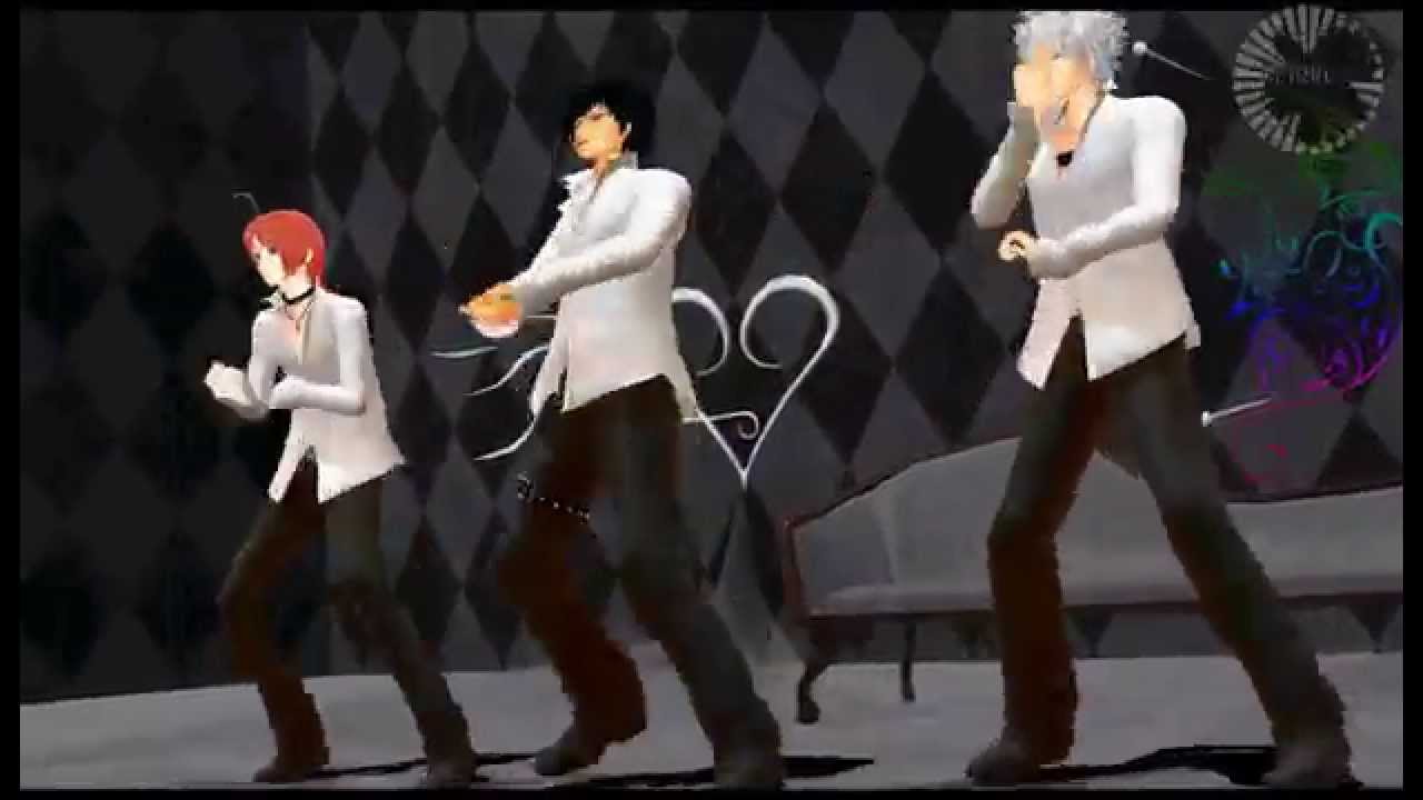 【MMD銀魂】虎視眈々full(第3回人気投票TOP3)