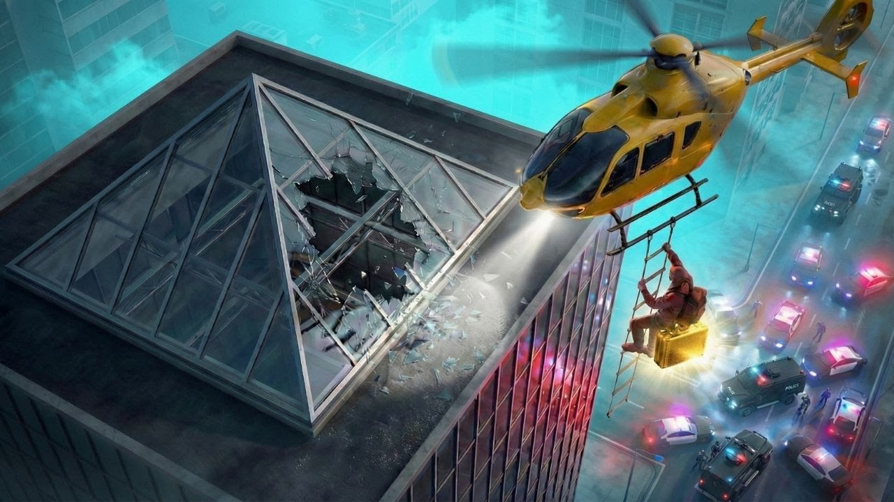 The Helicopter Bank Heist Police Had to WATCH