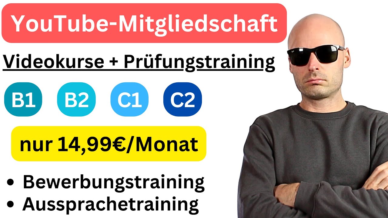 Mitgliedschaft in meinem Kanal | Das bekommst du daf&uuml;r 🤓