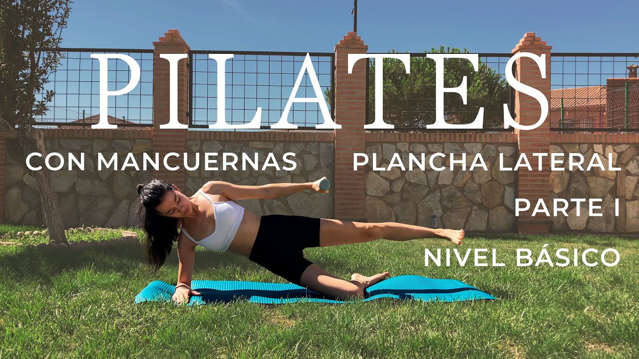 Entrenamiento de Fuerza  |  Glúteos y Piernas con Planchas Laterales  |  Pilates con Mancuernas