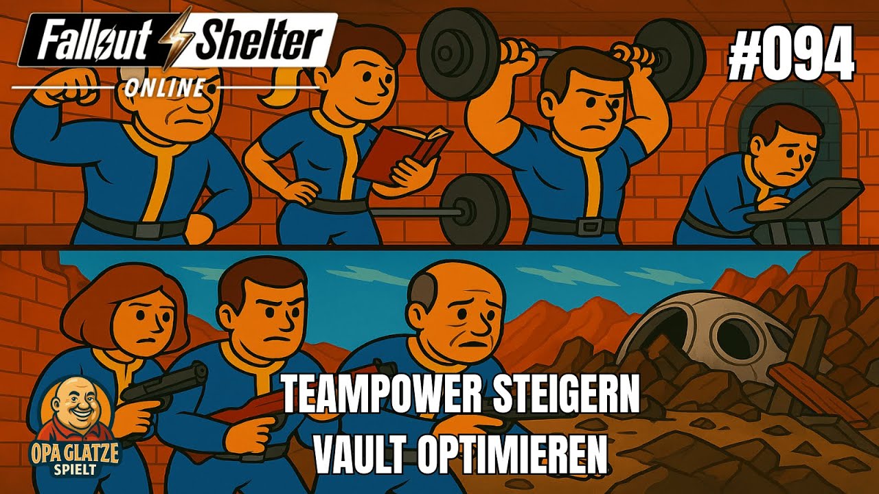 Fallout Shelter Folge 94 – Schwächste stärken, Teams verbessern!