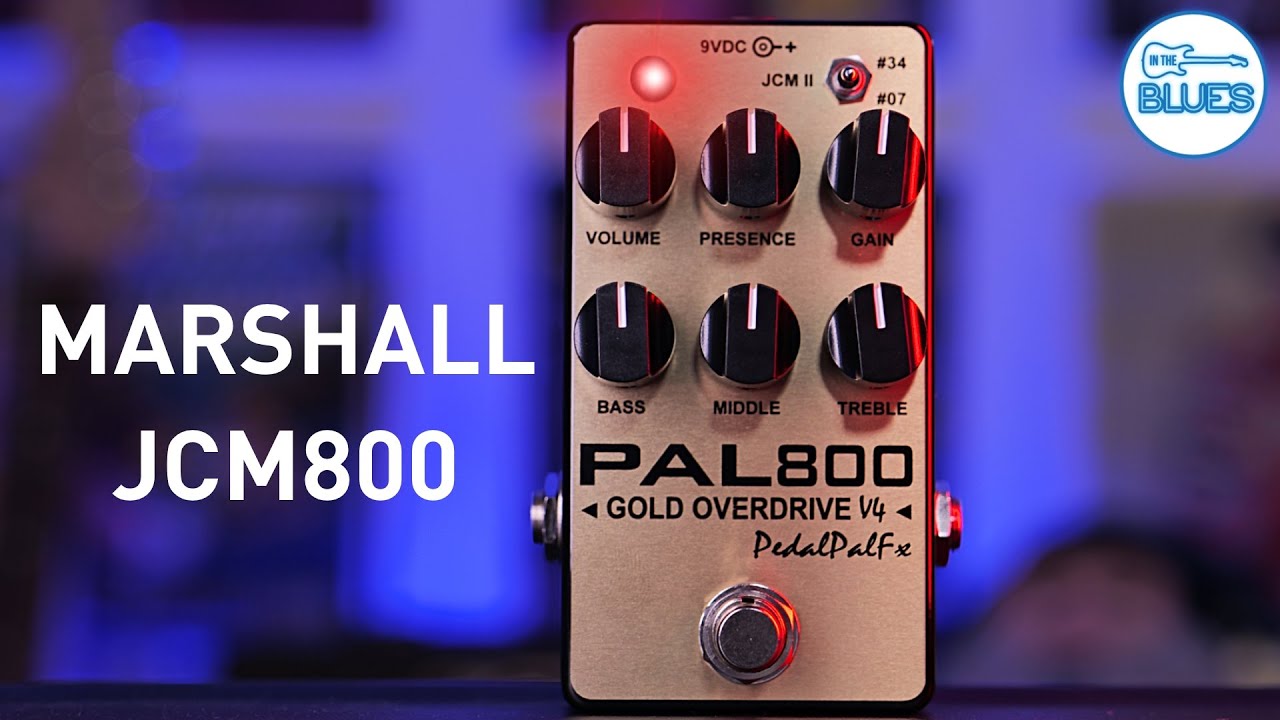 PedalPalFX PAL 800 Gold Overdrive V4 | Slash Mod в комплекте!