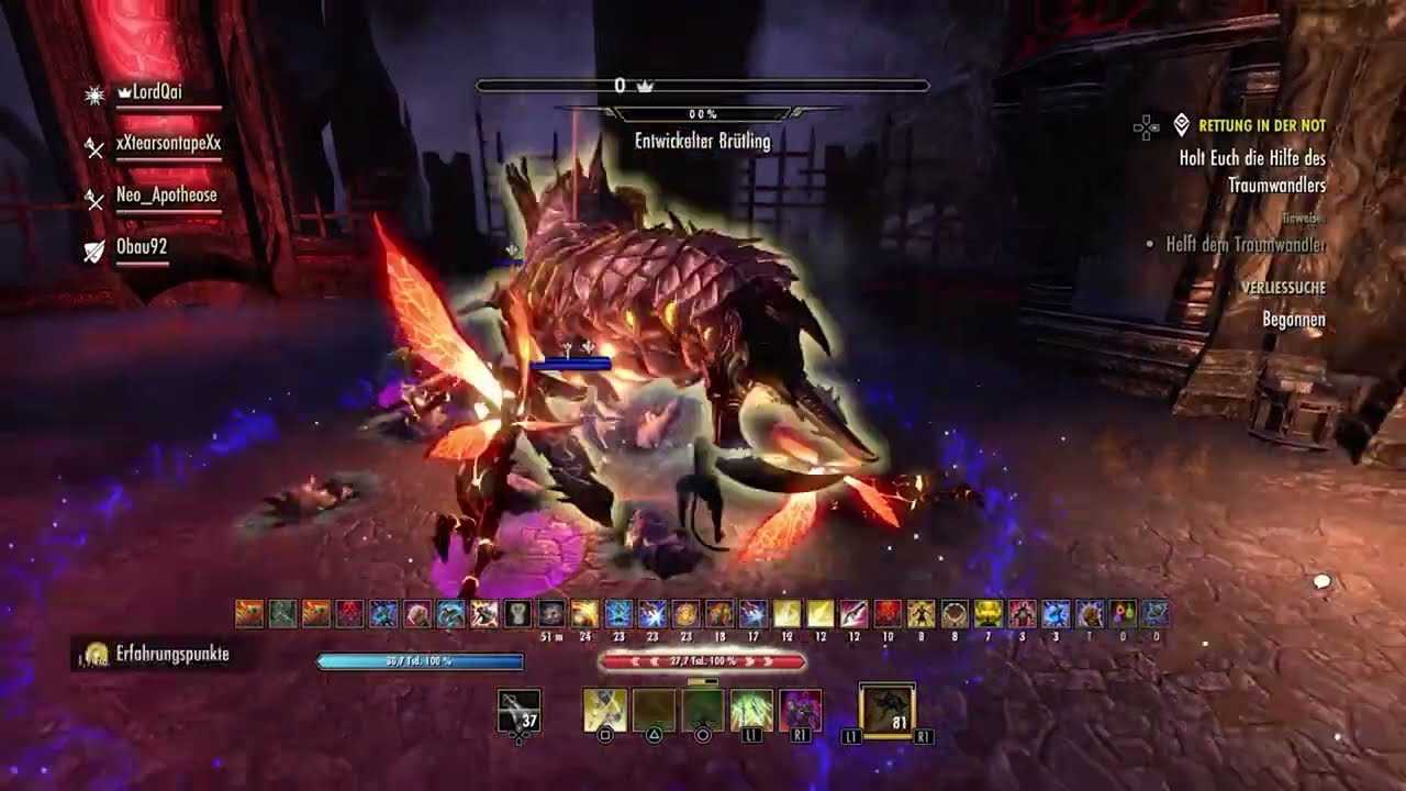 ESO Scriveners Hall HM - Worm Nuke 2dd u44 (no arc)