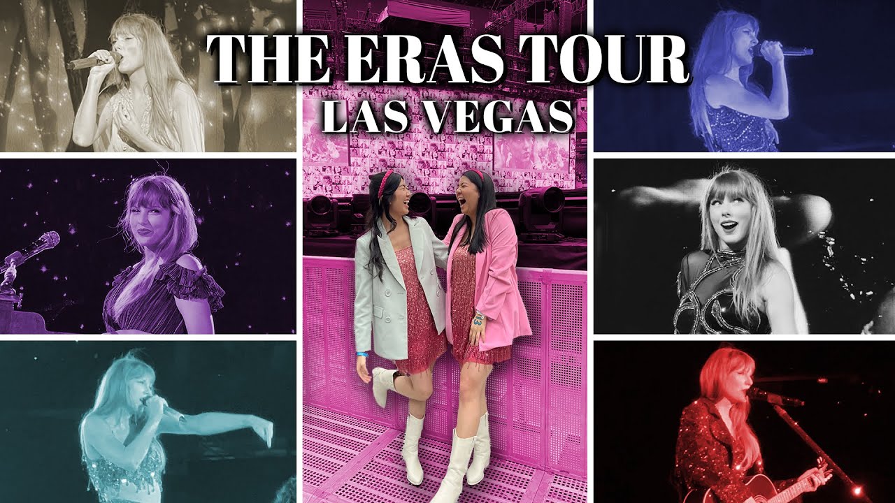 THE ERAS TOUR (Las Vegas) ROW 2 TRIP | Night 1 & 2
