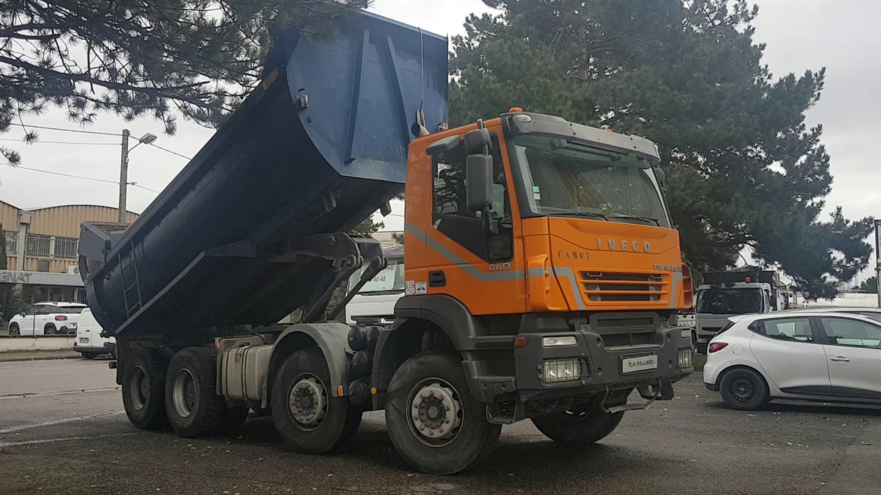Iveco Trakker 8x4 410T44  WWW.TLAPALLARD.COM   KIPPER