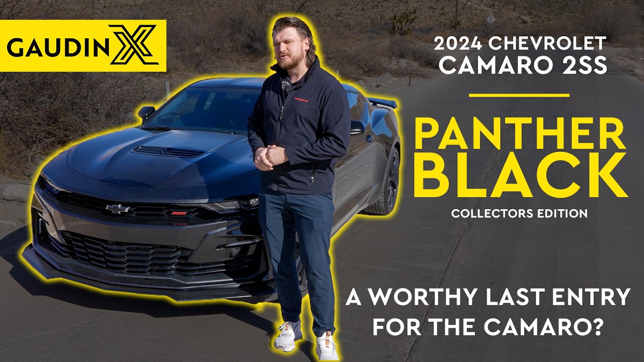 2024 Chevrolet Camaro 2SS Panther Black - The End of an Era