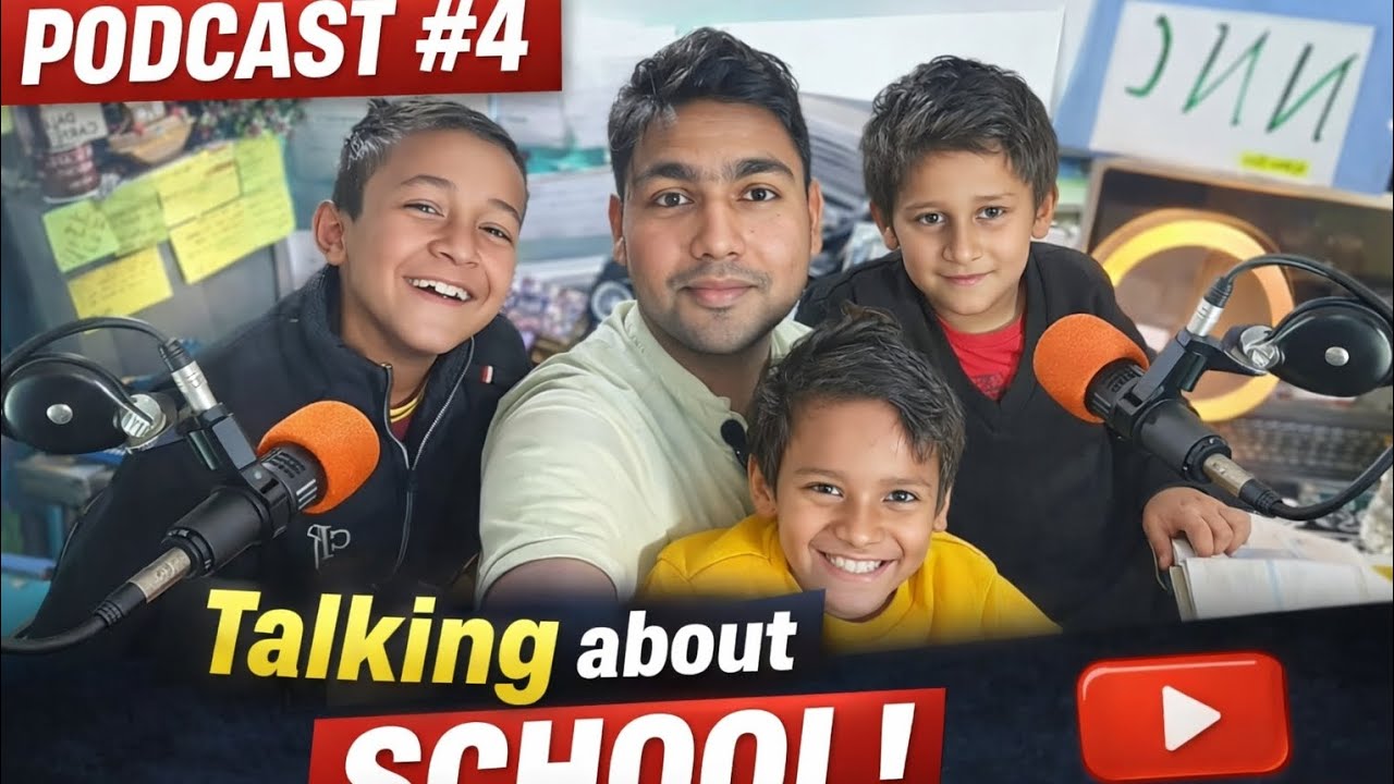 “Kids Speak the Truth About School 🏫 | Honest Podcast With Children | NNC Podcast #4” by Athar Islam
