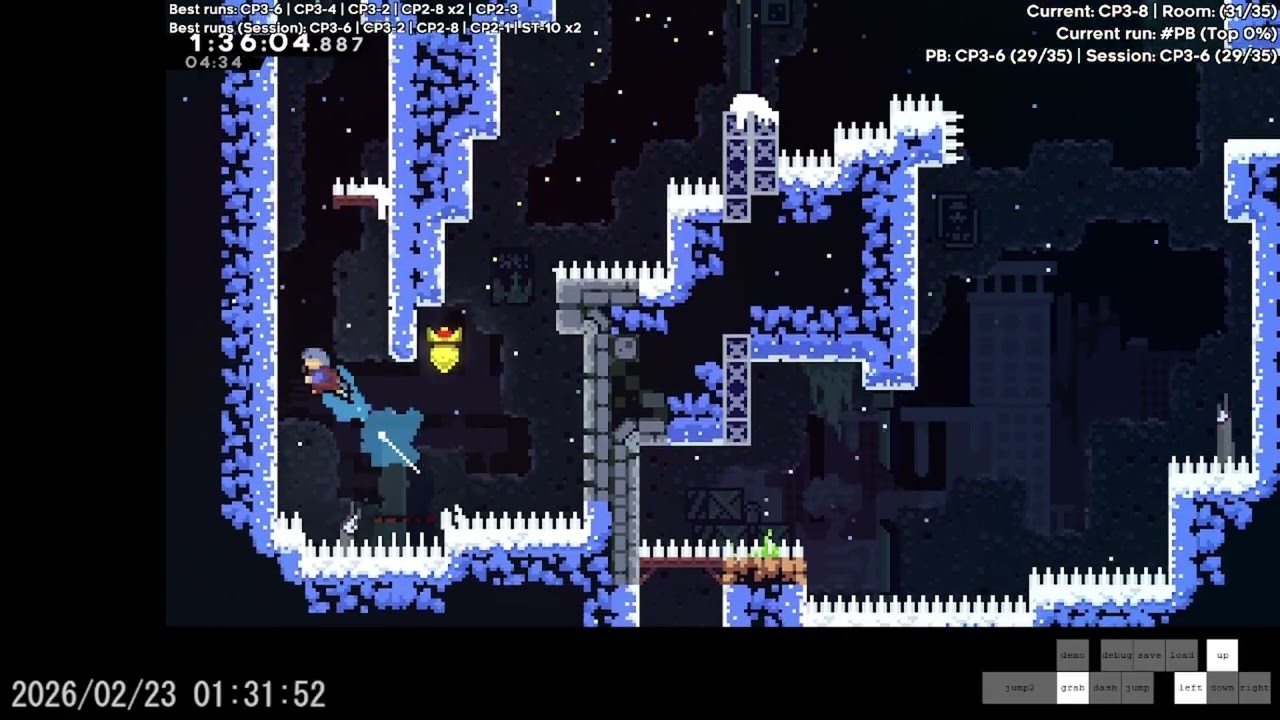 Celeste: First 8 Mod [WIP] - {First8Mod_First8Mod_1_AnotherWay} - All Sides Full Clear Deathless
