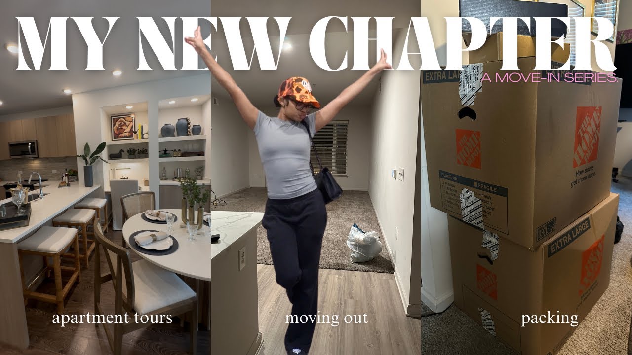 MY NEW CHAPTER EP 1 : it’s time to move, apt hunting, packing & moving out