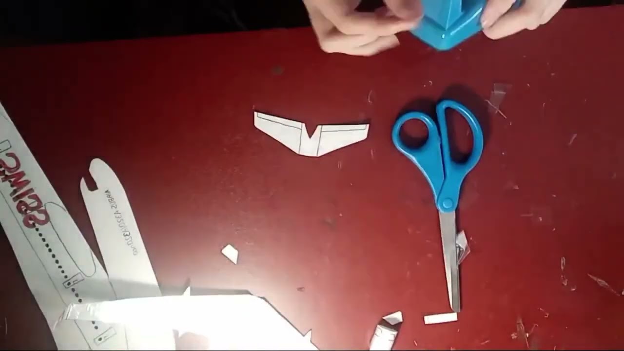 Making Swiss Airlines Airbus A321-212 time lapse (Added Music)