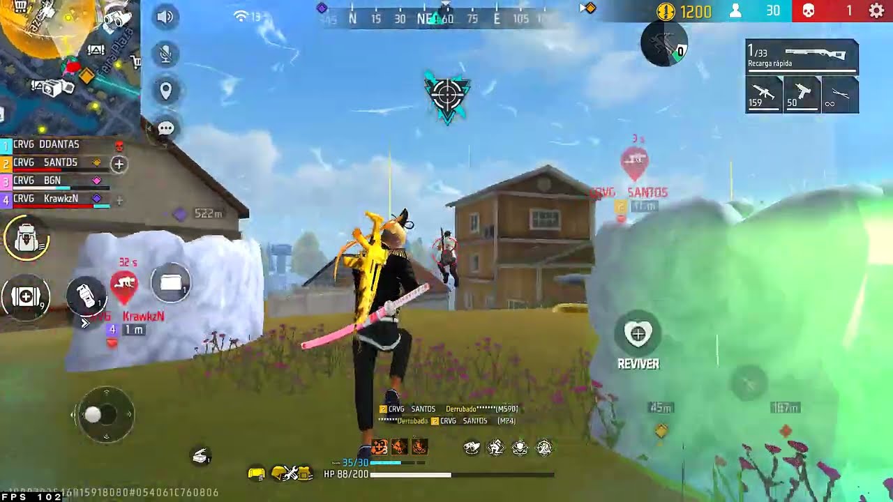 O REI DO 1X3! REVELAÇÃO DO ANO!🤍🖤 HIGHLIGHTS NA NFA PRESENCIAL! EMULADOR FREE FIRE 🖥️