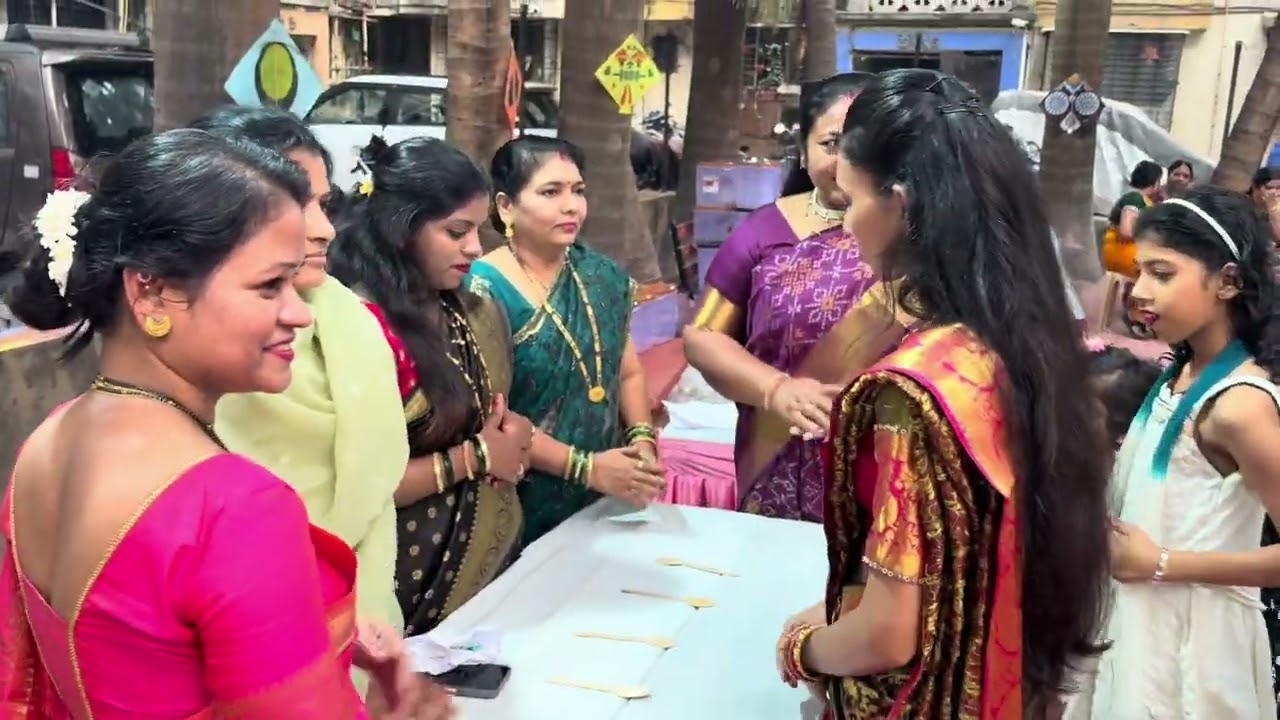 हलदी कुमकुम | #miraroad #hinduceremony #haldikumkumspecial #marathi #games #enjoyment 
