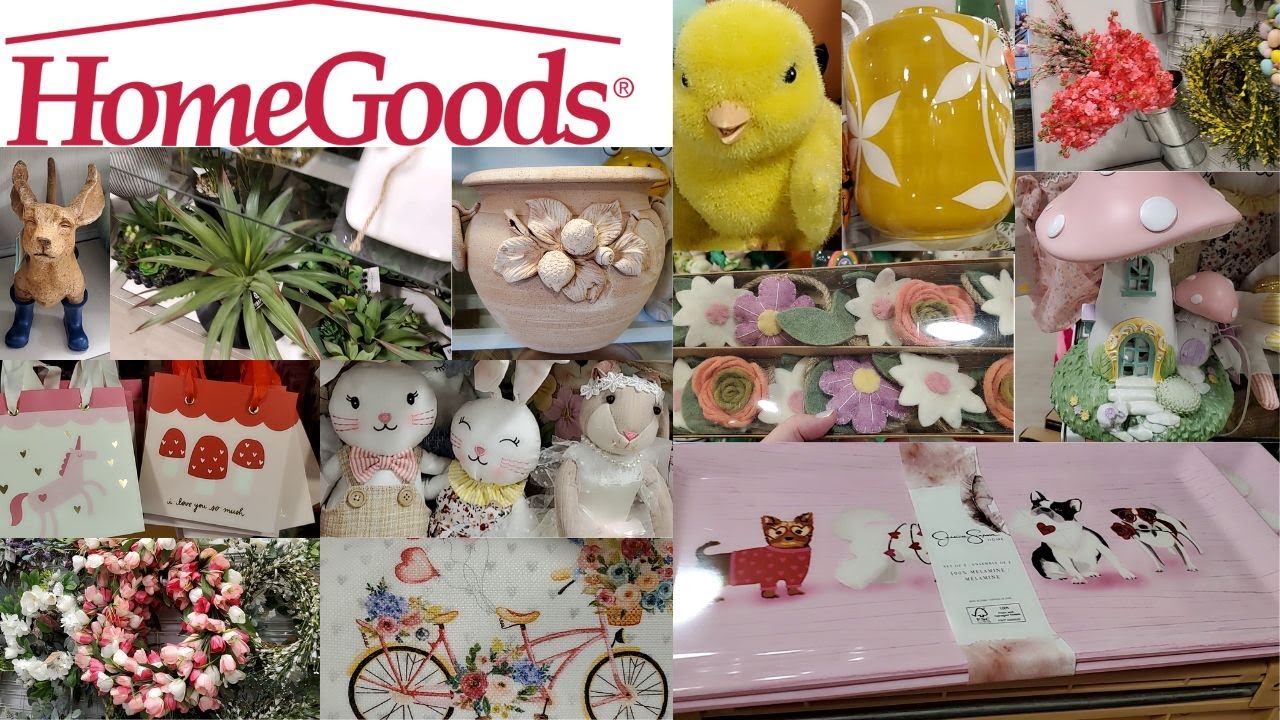 HomeGoods - Wonderful new finds. Valentines, Easter & Spring!