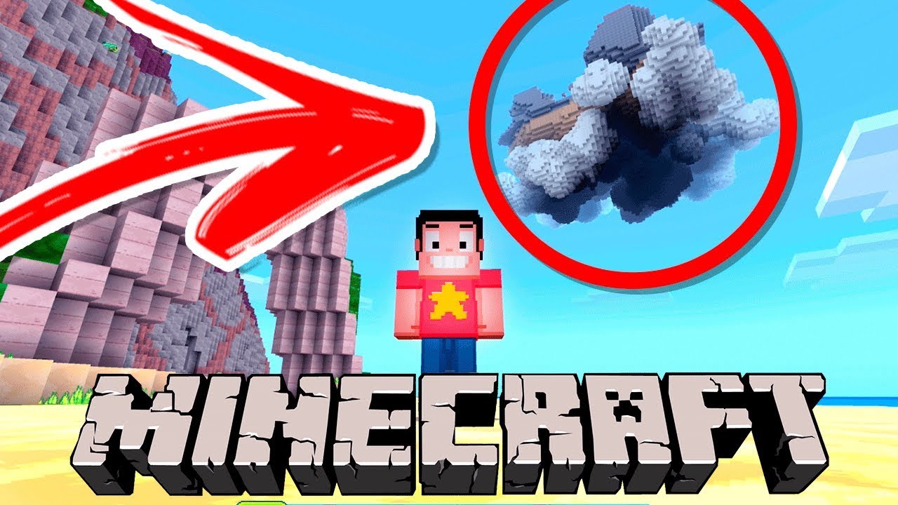 Minecraft Steven Universe : Dá pra Ir Na Arena da Nuvem? O que Tem Lá?
