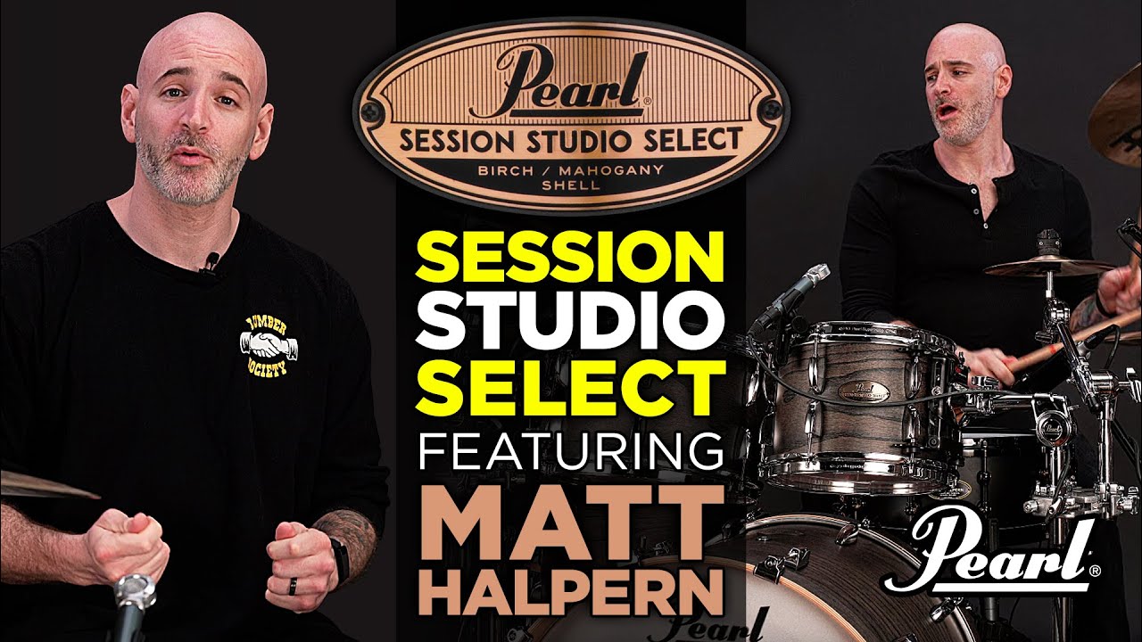 МЭТТ ХАЛПЕРН | Pearl SESSION STUDIO SELECT Series