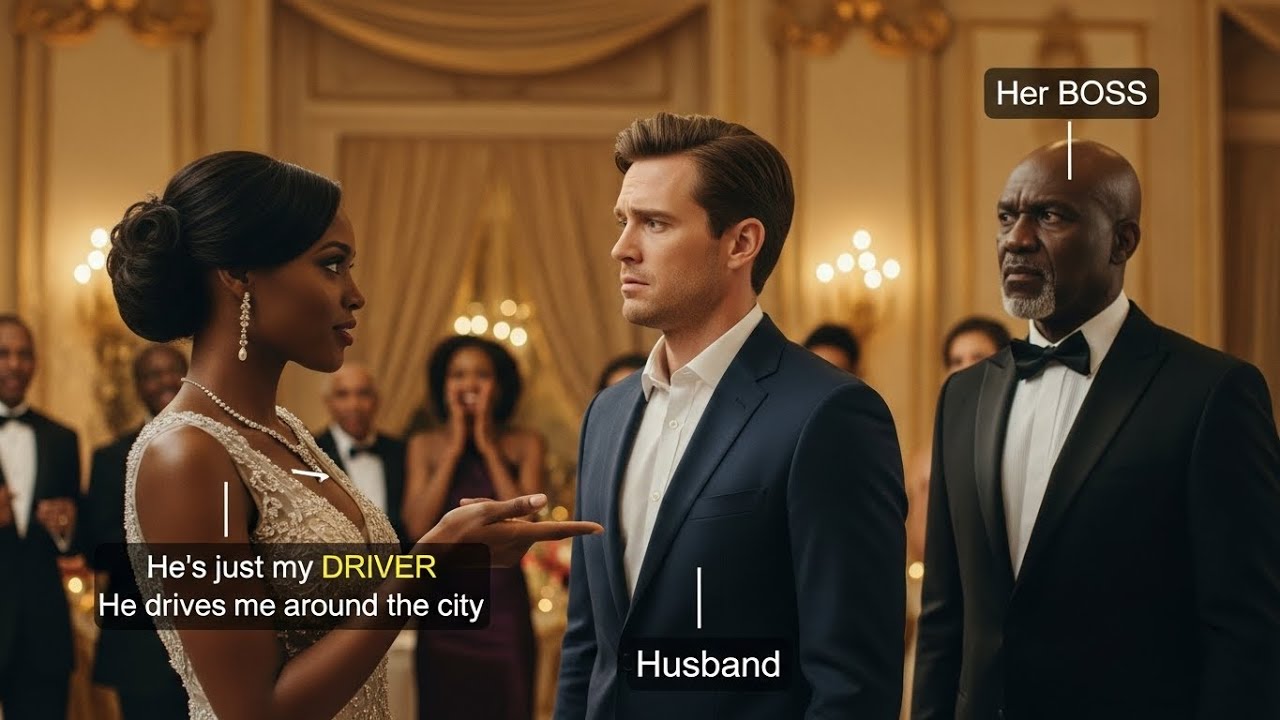 Wife Introduces Husband As Driver–But Freezes When He's Revealed As The CEO.