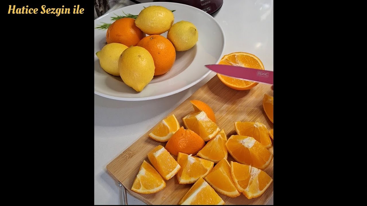 Katkısız Ev Yapımı Portakal Suyu 🍊| Sessiz & Huzurlu Mutfak Anları