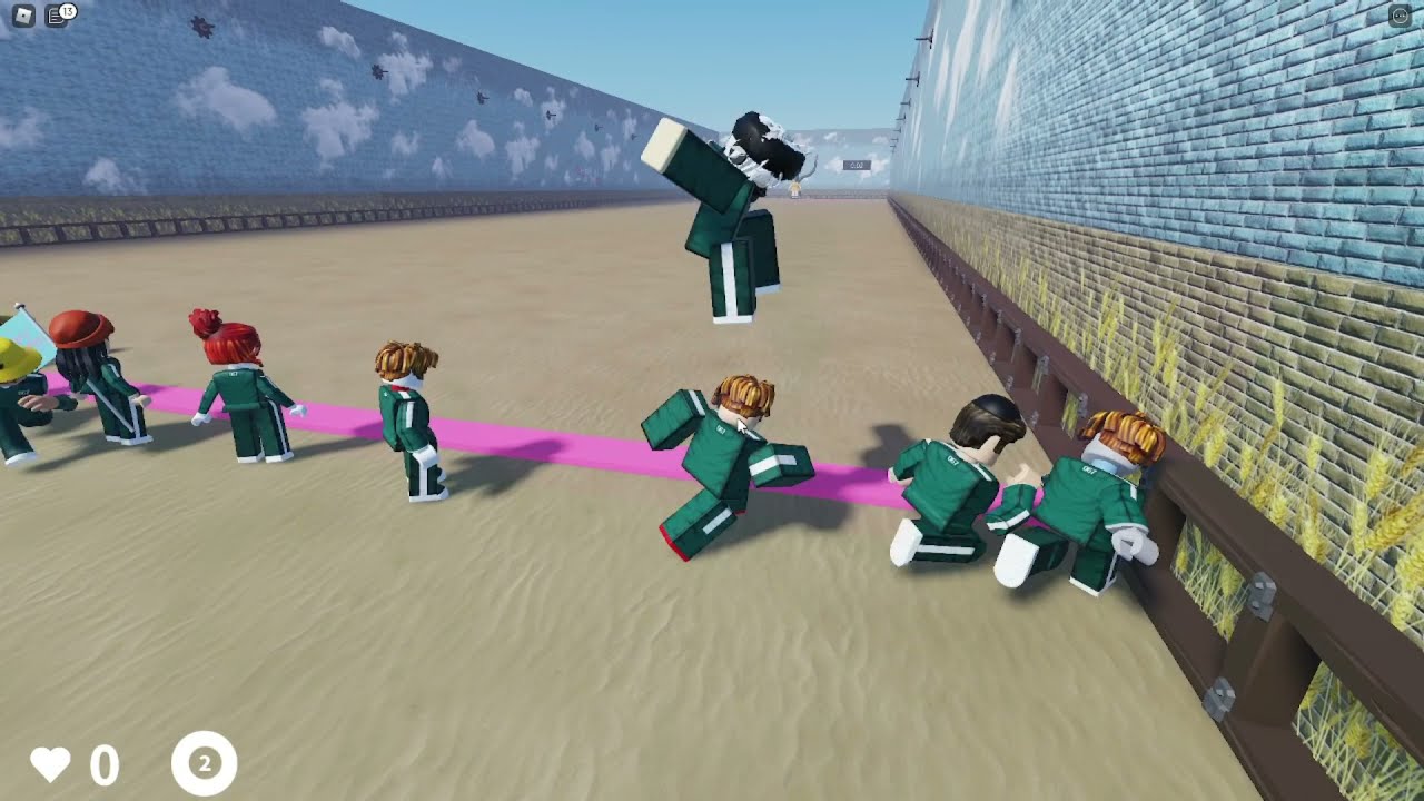 Jugando SQUID GAME en ROBLOX